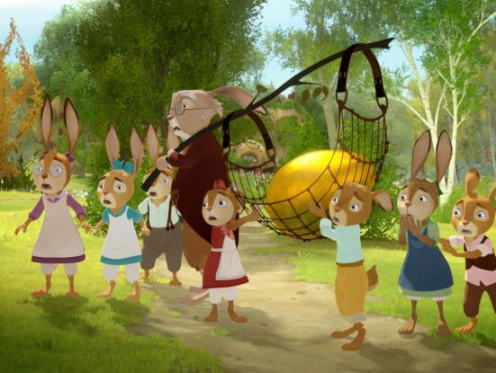 Die Häschenschule - Jagd nach dem goldenen Ei Rabbit School. Els guardians de l'ou d'or 