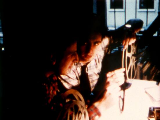 "Nathaniel Dorsky y Jerome Hiler en The Tenth Legion (Warren Sonbert, 1967). © The Estate of Warren Sonbert, cortesía de Gartenberg Media Enterprises y Light Cone". 