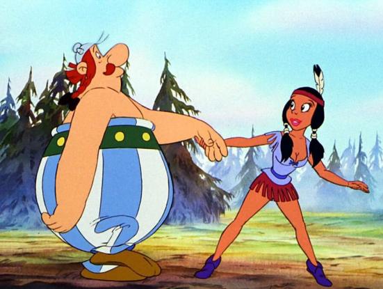 Astérix et les indiens