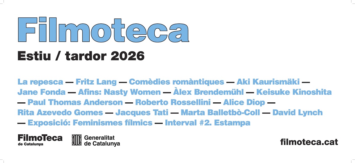 Programació Filmoteca Estiu-Tardor 2026