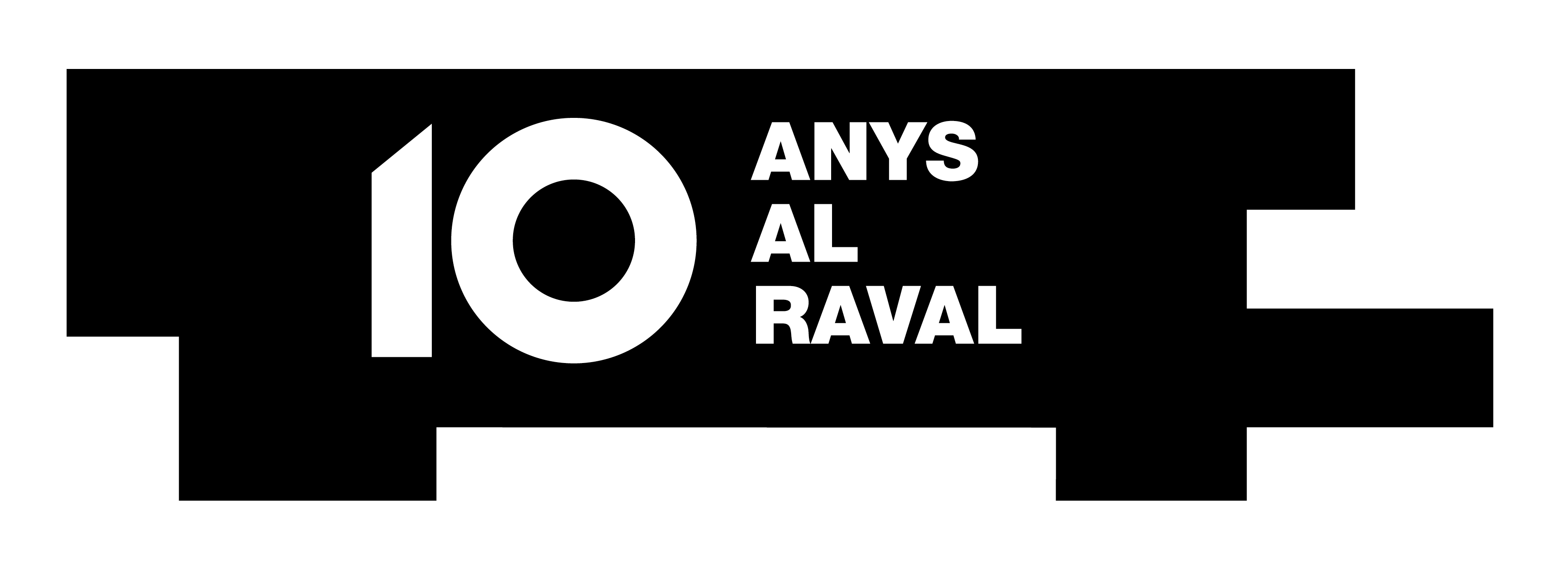 Logo 10 anys al Raval