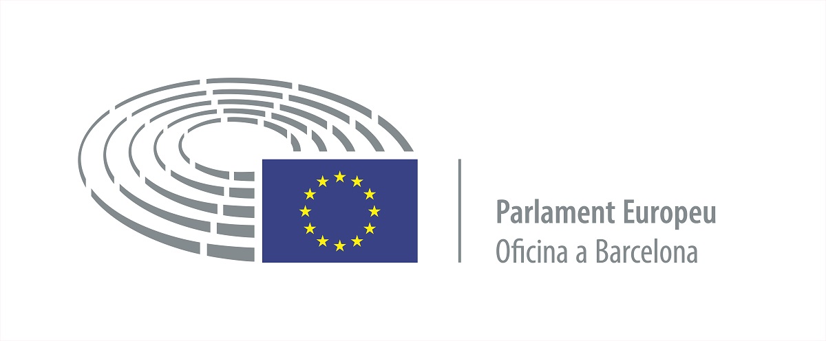 Logo Parlament Europeu. Oficina a Barcelona