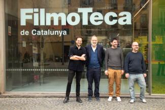 Pablo La Parra, Ira Sachs, Josep Machado i Xavi Lezcano