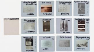 Diapoteca (Arno Gisinger, 2024). A partir de les diapositives de Georges Didi-Huberman.