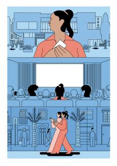 Imatge 2026 Vinyetes. Il·lustració: Nadia Hafid