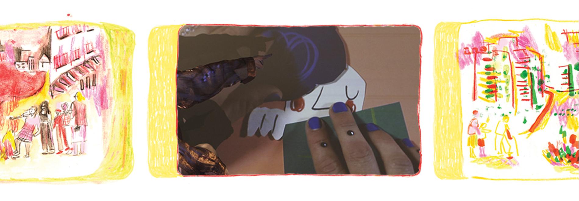 Taller d’animació amb Marina Saez. Exposició Isabel Herguera