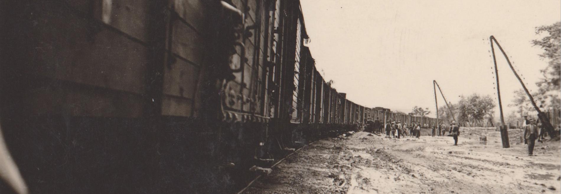 Iesirea trenurilor din gara La salida de los trenes