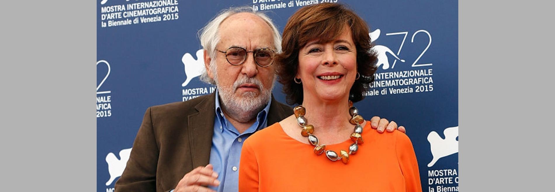 Arturo Ripstein i Paz Alicia Garciadiego, en una imatge de la darrera Mostra de Venècia