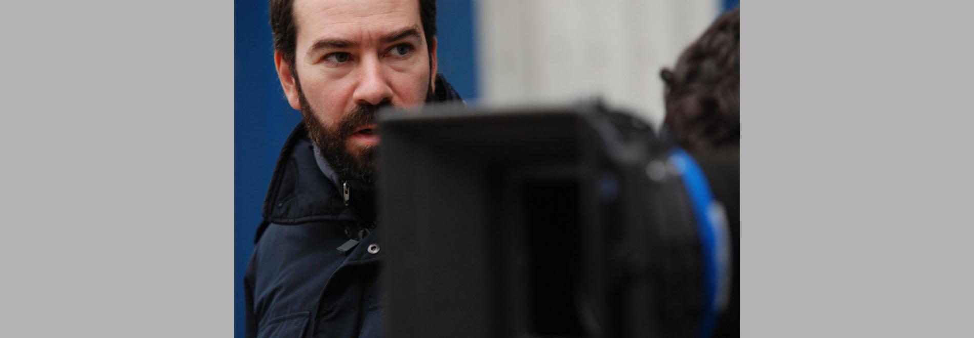 Jaime Rosales durant un rodatge