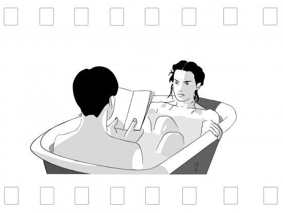 'The Reader'. Il·lustració de Carla Soza