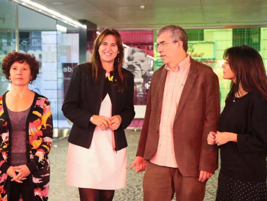 Presentació - Icíar Bollaín, Esteve Riambau, Laura Borràs, Isa Campo