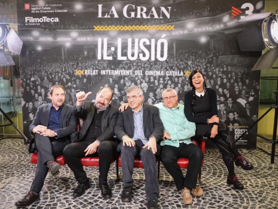 Miquel Curanta, Vicent Sanchis, Esteve Riambau, Àlex Gorina i Mai Balaguer