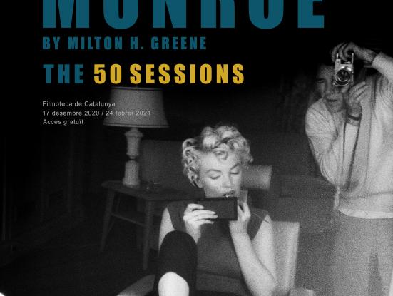 Cartell expo 'Marilyn Monroe by Milton H. Greene. The 50 sessions'