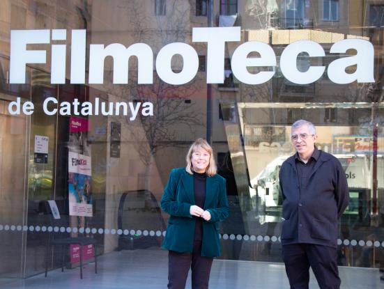 Foto RdP 10 anys 2. Natàlia Garriga, Esteve Riambau