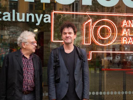 Jeremy Thomas i Mark Cousins a la Filmoteca