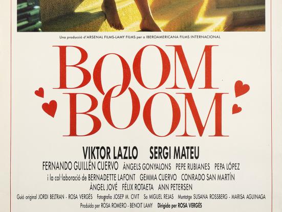 Boom Boom (Rosa Verges, 1990) - cartell