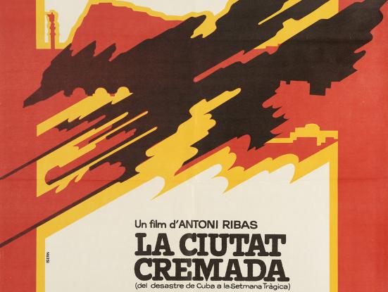 Cartell 'La ciutat cremada'