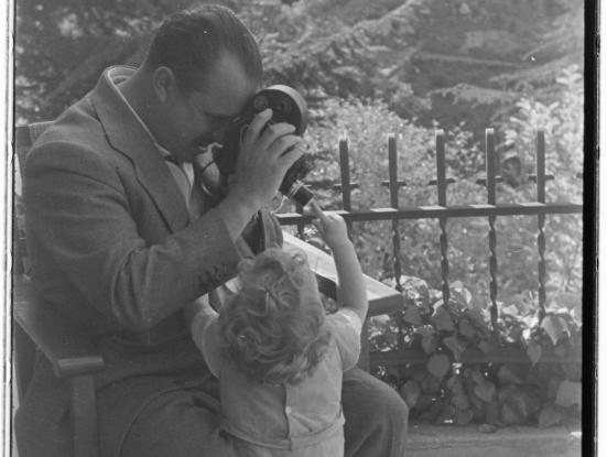 Delmiro de Caralt. Foto de Pilar de Quadras. Arxiu Família Quadras