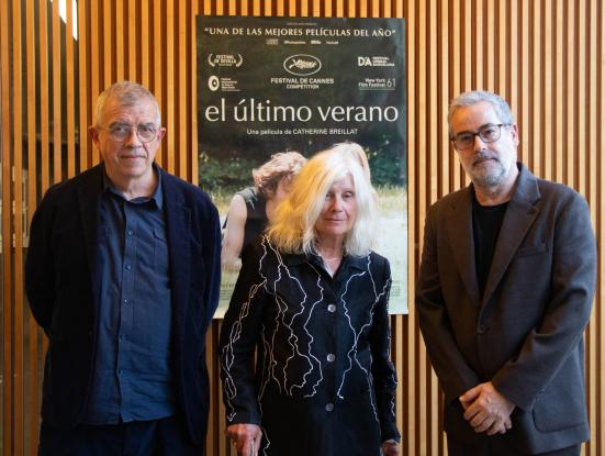 Esteve Riambau, Catherine Breillat, Carlos R. Ríos