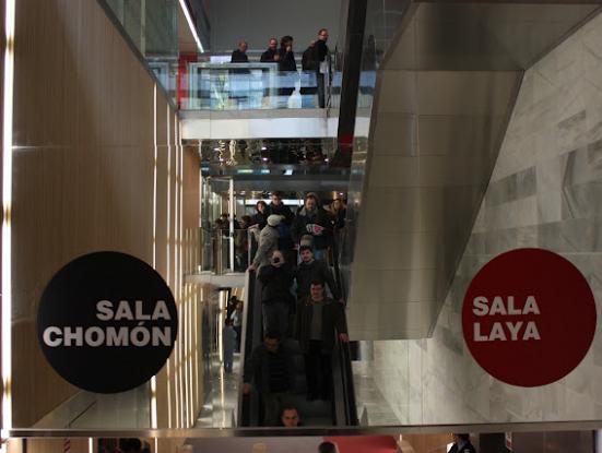 Vestíbul de les sales Chomón i Laya
